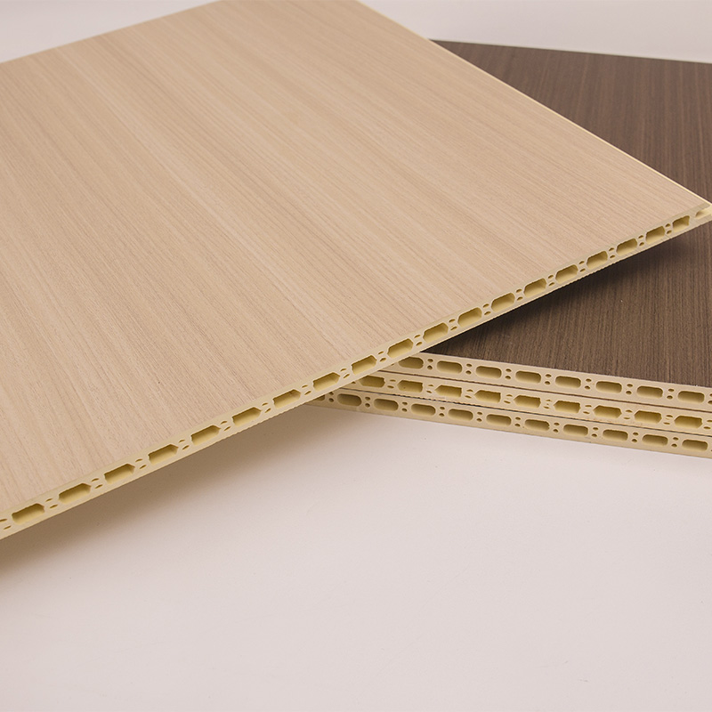 Yxwpc609 9 mm vastagság 60 cm szélesség vastagság Gyors telepítés WPC falpanel integrált fali panel bambusz fa rost fal